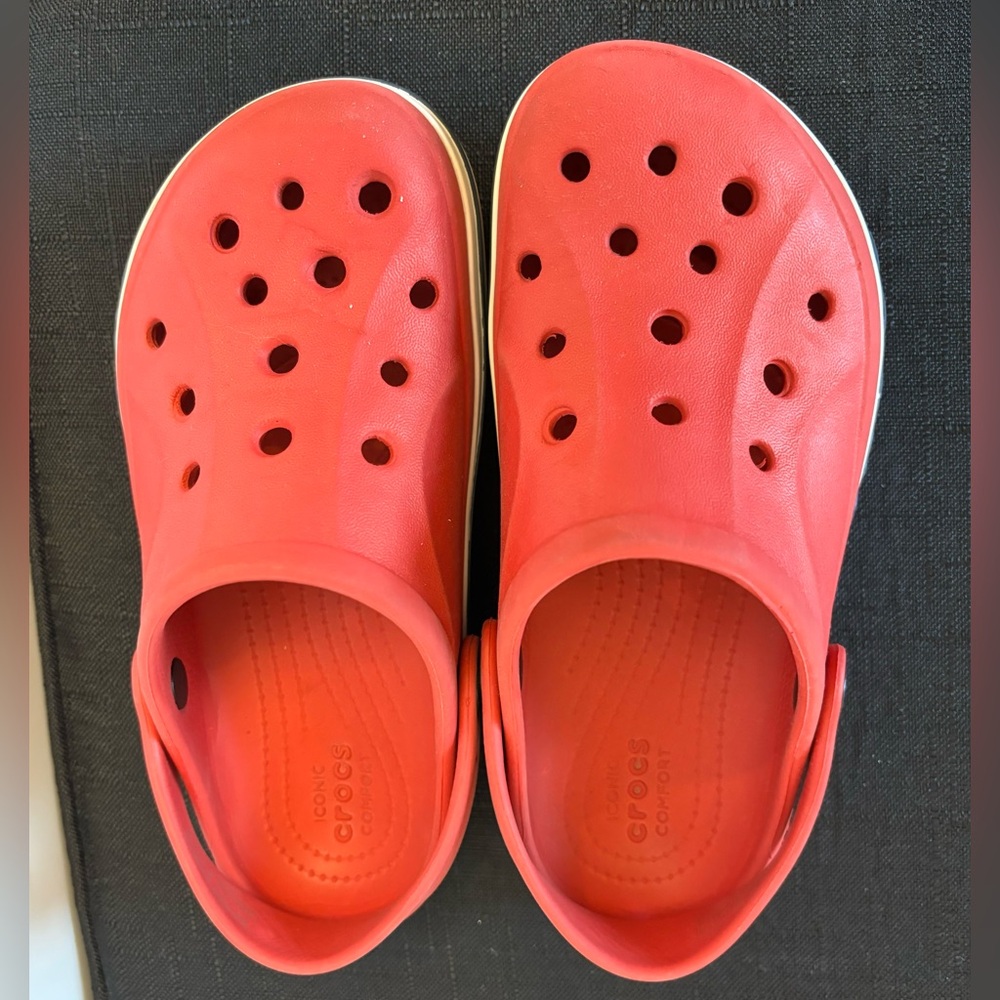 Kids Crocs, size 13, red - Picture 2 of 3